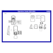 Casio DQR300U Clock manual cover