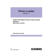 Casio Photo Loader Ver.1.1 Software manual cover