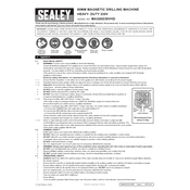 Sealey MAG60230VHD Drill manual cover