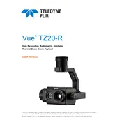 Flir Vue TZ20-R Camera manual cover