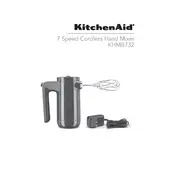 KitchenAid KHMB732 Mixer manual cover