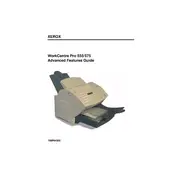 Xerox WorkCentre Pro 555 Printer manual cover