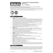 Sealey PW2012R Pressure Washer manual cover