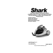 Shark S3350 Cleaner manual cover