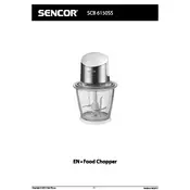 Sencor SCB 6150SS Food Chopper manual cover