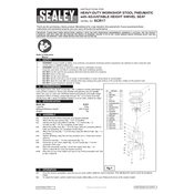 Sealey SCR17 Stool manual cover