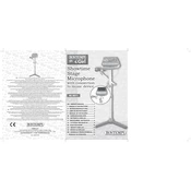 Bontempi 40 4071 Showtime Stage Microphone manual cover