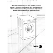 Fagor FWD612IT Washing Machine manual cover