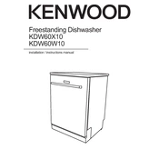 Kenwood KDW60W10 manual cover