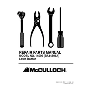 McCulloch BA14596 manual cover