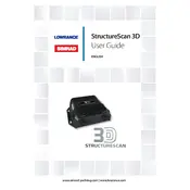 Lowrance Simrad StructureScan 3D Transducer manual cover