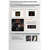 Acura MDX Tire Pressure Monitoring System 2015 SUV manual cover