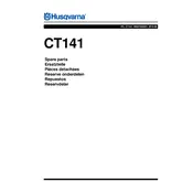 Husqvarna CT141 96061033901 Lawn Mower manual cover