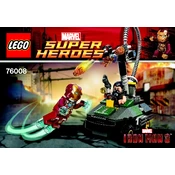 LEGO Iron Man 76008 Construction Set manual cover
