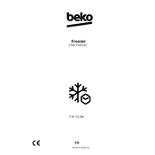 Beko FXF 553W manual cover