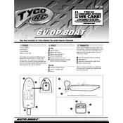 Tyco Mattel RC 6V DP Sea Arrow 92082 Toy manual cover