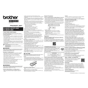 Brother PJ-863 manual cover