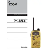 Icom IC-40Jr Transceiver manual cover