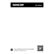 Sencor SVC 7811WH Vacuum Cleaner manual cover