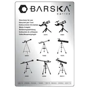 Barska 40070 Telescope manual cover