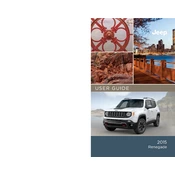 Jeep Renegade 2015 SUV manual cover