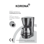 Korona 10115 Coffee Maker manual cover