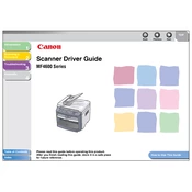 Canon MF4600 Series manual cover