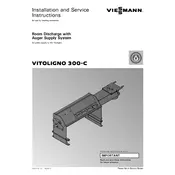 Viessmann Vitoligno 300-C Room Discharge with Auger Supply System Accessory manual cover