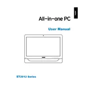 ASUS ET2012AGKB Computer manual cover