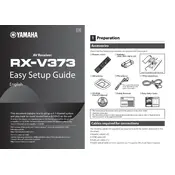 Yamaha RX-V373 Receiver manual cover