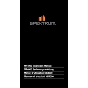 Spektrum SPMMR4000 Receiver manual cover