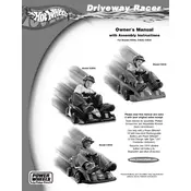Power Wheels Mattel Go Cart Driveway Racer X5 H2836 Toy manual cover