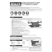 Sealey SJBEX200.V2 Beam manual cover