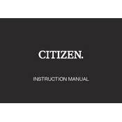 Citizen 83xx Watch manual cover