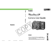 Canon PowerShot G5 manual cover