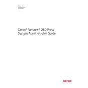 Xerox Versant 280 Press Printer manual cover