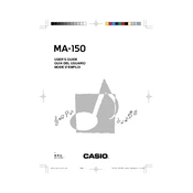 Casio MA150 Keyboard manual cover