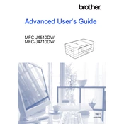 Brother MFC-J4510DW Advanced manual cover