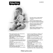 Fisher Price Mattel Snugapuppy Calming Vibrations Soother CHR31 Toy