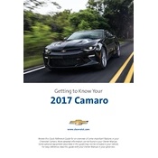 Chevrolet Camaro 2017 manual cover