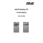 ASUS D415MT CPU manual cover