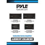 Pyle INV500DBA Amplifier manual cover