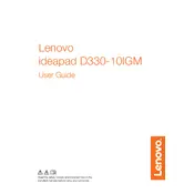 Lenovo IdeaPad D330-10IGM Laptop manual cover