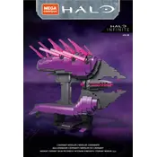 Mega Construx Mattel Halo Covenant Needler HDC30 Construction Set manual cover