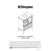 Dimplex Auberry AUB20 Electric Stove manual cover