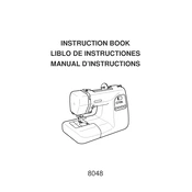 Janome 8048 manual cover