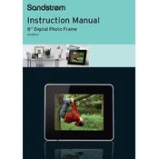 Sandstrom S8KDPF10 manual cover