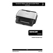 Sencor SSM 9940SS Sandwich Maker manual cover