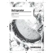 Samsung RZ11M7074SA Refrigerator manual cover