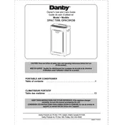 Danby DPAC8KDB Air Conditioner manual cover